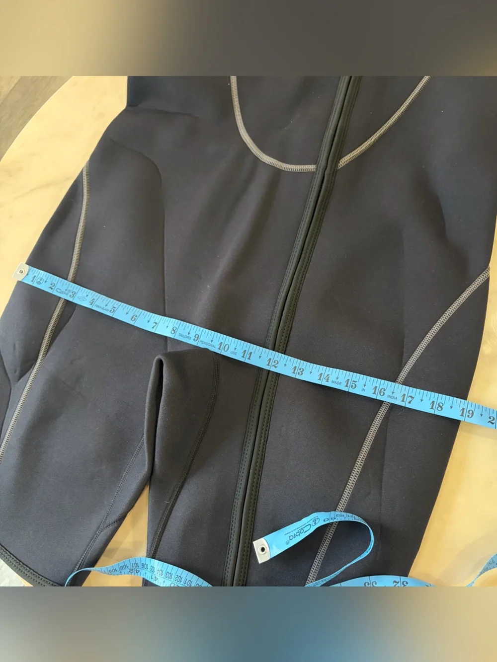Seaskin 3MM Shorty Wetsuit Scuba-suit Medium Black Full Front Zip.